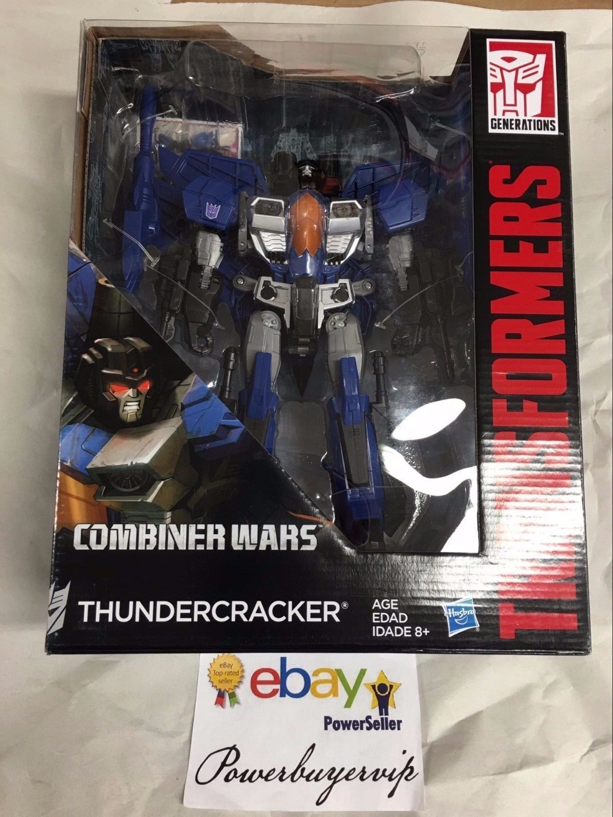 Transformers Generations Combiner Wars Leader Class Thundercracker Action Figure